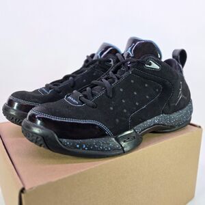 Nike Air Jordan Melo 5.5 Black University Blue Size 7 352759-002 EXCELLENT